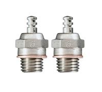 Parti RC Candeletta OS OS Ex A3 No.6 6 Candeletta Standard Spark Hot per RC Auto Camion Motore Nitro - (2 Pz)