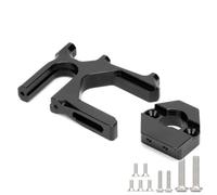 Parti Rc Per Arrma ARA320468 ARA320469 6S 1/8 Piastra Montaggio Motore Scorrevole In Alluminio RC Car Aggiornamenti Riparazioni Sostituzioni Accessori(Black)