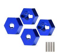Parti Rc Per Arrma BIG Per ROCK Per Granite 1/10 1/8 RC Car 3S Adattatore Per Mozzo Esagonale Ruota Da 14 Mm 4 Pezzi AR310779 AR310871(Blue)