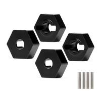 Parti Rc Per Arrma BIG Per ROCK Per Granite 1/10 1/8 RC Car 3S Adattatore Per Mozzo Esagonale Ruota Da 14 Mm 4 Pezzi AR310779 AR310871(Black)