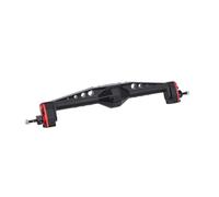 Parti RC Per Axial Per Capra 1.9 Per UTB AXI03004 Per LCG 1/10 Assale Portale Anteriore Posteriore Offset F9 In Alluminio Supporti Servo RC Crawler Aggiornamento Telaio(Red,Rear)