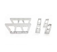 Parti Rc Per Axial Per SCX10 1/10 Telaio In Lega Set Di Piastre Sollevamento Modelli Camion RC Accessori Per L'aggiornamento Dell'auto Parti Ricambio(Silver)