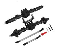 Parti RC Per Axial Per SCX10 II 90046 90047 1/10 Alloggiamento Plastica Differenziale Anteriore Posteriore Con Supporto Servo Parti Di Aggiornamento Auto Cingolate RC