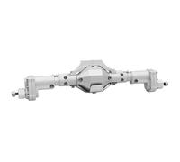 Parti RC Per Axial Per SCX10 II Ingranaggio A Spirale 90046 90047 D90 1/10 Assale Portale Anteriore E Posteriore In Lega Di Alluminio CNC Anodizzato RC Per Rock Crawler(Silver,Rear)