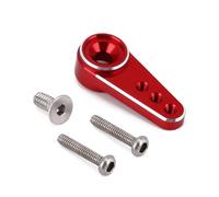 Parti Rc Per Axial Per SCX24 1/24 15T Braccio Del Servo In Metallo Emax ES08MA II Parti Adatte Per Auto Cingolate RC(Red)