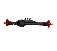 Parti RC Per Axial RBX10 Per Ryft 1/10 Set Di Montaggio Assale Anteriore E Posteriore In Lega Di Alluminio Per Aggiornamenti RC Cralwer(Red,Rear)