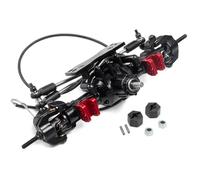 Parti RC Per D90 1/10 RC Crawler Car Upgrade Parts Assale Completo In Alluminio Anteriore E Posteriore Con Bloccaggio Del Differenziale(Front Axle)