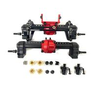 Parti RC Per FMS Per FCX24 1/24 Crawler Assale Posteriore RC Car Part CNC Rc Assale Posteriore RC Parte Di Aggiornamento RC Accessori Per Auto RC Sostituzione(Black)
