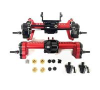 Parti RC Per FMS Per FCX24 1/24 Crawler Assale Posteriore RC Car Part CNC Rc Assale Posteriore RC Parte Di Aggiornamento RC Accessori Per Auto RC Sostituzione(Red)