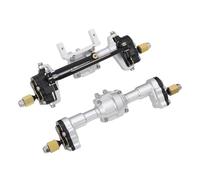 Parti RC Per FMS Per FCX24 Power Wagon K5 Per FCX18 Per LC80 1/24 1/18 Assale Portale Anteriore Posteriore In Alluminio Set Completo Copertura Snodo In Ottone RC Crawler
