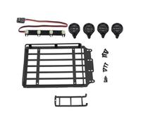 Parti RC Per JJRC C8801 AX8560 1/18 Portapacchi In Metallo Con Per Scala Luminosa Decorazione RC Auto Ricambi Accessori Per L'aggiornamento(B)