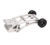 Parti Rc Per MJX Per Hyper Go 14210 14209 14120 H14BM 1/14 Barra Impennata In Metallo Regolabile Ad Alta Velocità RC Brushless Telecomando Auto Aggiornamenti(Silver)