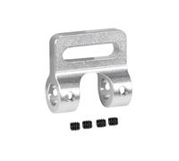 Parti RC Per SCX10 II Per TRX4 Sport Power Per Wagon Per Cliffhanger Per LCG Telaio Corpo FAI DA TE 1/10 RC Crawler In Metallo Anteriore Posteriore Modulare Paraurti Bull Bar(Silver,Modular fairlead)