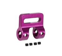 Parti RC Per SCX10 II Per TRX4 Sport Power Per Wagon Per Cliffhanger Per LCG Telaio Corpo FAI DA TE 1/10 RC Crawler In Metallo Anteriore Posteriore Modulare Paraurti Bull Bar(Purple,Modular fairlead)