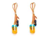 Parti RC Per Tamiya 1/10 1/14 Barra Luminosa Rotante Lampeggiante Multifunzione Lampada Di Allarme RC Crawler Auto Camion Ingegneria Parti Di Aggiornamento(Yellow,15 * 9mm)