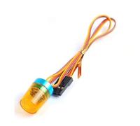 Parti RC Per Tamiya 1/10 1/14 RC Modello Auto Trattore Camion Ingegneria Lampada Multifunzione Strobo-Blade Luce Rotante Lampeggiante(Yellow)