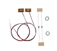 Parti RC Per Tamiya Per Scania 770S 56368 R620 Per Volvo Per Benz Arocs Per MAN 1/14 3V Spia Di Avvertimento Lampada Frontale Luci Laterali RC Autocarro Con Cassone Ribaltabile