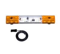 Parti RC Per Tamiya Per Scania 770S R620 Per Volvo FH16XL 750 Per Benz Arocs 1/14 Luce Di Segnalazione Rotante A 360° Lampada Da Tetto RC Autocarro Con Cassone Ribaltabile(Yellow)