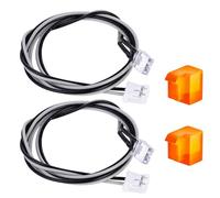Parti RC Per Tamiya Per Scania R470 R620 1/14 1 Paio Di Indicatori Direzione Pedale 3V 3 Colori Lampada Camion Trattore Ribaltabile Accessori Fai Te Parti Aggiornamento(Orange)