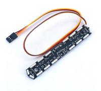 Parti RC Per Tamiya Per Volvo F16 56362 750 8X4 1/14 La Luce Di Segnalazione Sul Tetto Luci Di Ingegneria RC Camion Pesante Carro Attrezzi Accessori Di Aggiornamento