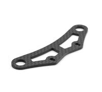 Parti Rc Per Tamiya TA08 1/10 Piastra Supporto Paraurti Anteriore Fibra Carbonio RC Auto Parti Aggiornamento Accessori Riparazione Ricambio