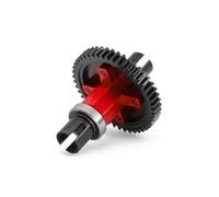 Parti Rc Per Traxxas For Sledge 1/8 4WD 46T Ingranaggio Cilindrico Assemblato Albero Dritto Differenziale Centrale -W195 RC Car Upgrade Parts(Red)