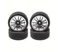 Parti Rc Per Traxxas Per HSP Per HPI Per RedCat Per TT02 1/10 4 Pezzi 65mm Pneumatici Auto RC Per Rally Drift Truck Race High Grip