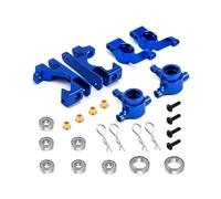 Parti Rc Per Traxxas Per Slash 1/10 4X4 Blocco Caster In Alluminio C-Hub Mozzo Assale Cuscinetto A Sfere RC Auto Riparazioni Modifiche Accessori(Blue)