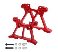 Parti Rc Per Traxxas Per Slash 6838 6839 4x4 4WD 1 Set Torre Ammortizzatori Anteriore E Posteriore In Metallo Kit RC Auto Parti Ricambio E Accessori Per Laggiornamento(Red)