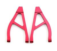 Parti RC Per Traxxas Per Summit Per E-Revo Per VXL 1/16 Set Bracci Sospensione Anteriori Posteriori Superiori Inferiori In Metallo 7131 7132R Parti Aggiornamento Auto RC Accessori(Red,Rear Upper Arm)