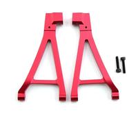 Parti RC Per Traxxas Per Summit Per E-Revo Per VXL 1/16 Set Bracci Sospensione Anteriori Posteriori Superiori Inferiori In Metallo 7131 7132R Parti Aggiornamento Auto RC Accessori(Red,Front Lower Arm)