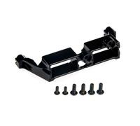 Parti Rc Per Traxxas Per TRX-4 1/10 In Lega Alluminio Staffa Bloccaggio Differenziale Sterzo Servo Montaggio RC Crawler Auto Parti Riparazione(Black)