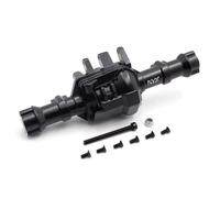 Parti RC Per Traxxas Per TRX-4 1/10 Per Corse Alloggiamento Dell'asse Anteriore E Posteriore In Metallo Guscio Dell'asse Con Copertura Nera Auto RC Crawler(Rear)
