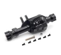 Parti RC Per Traxxas Per TRX-4 1/10 Per Corse Alloggiamento Dell'asse Anteriore E Posteriore In Metallo Guscio Dell'asse Con Copertura Nera Auto RC Crawler(Front)