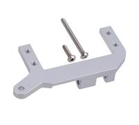 Parti Rc Per Traxxas Per TRX4 1/10 CNC Supporto Assale Anteriore In Alluminio Servo RC Crawler Auto Aggiornamento Riparazioni Sostituzioni Accessori(Silver)