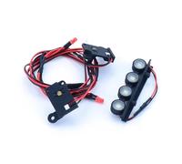 Parti RC Per Traxxas Per TRX4-M K10 1/18 Luci Anteriori E Posteriori Tetto Rotondo Accessori Per L'aggiornamento Di Auto RC Crawler(With roof light)