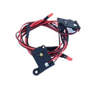 Parti RC Per Traxxas Per TRX4-M K10 1/18 Luci Anteriori E Posteriori Tetto Rotondo Luce RC Crawler Auto Accessori Di Aggiornamento Parti Di Ricambio(Front and rear light)