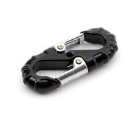 Parti Rc Per Traxxas Per TRX4 Per Axial Per SCX10 1/10 RC Crawler Car Gancio Traino In Metallo Rimorchio Salvataggio Parti Aggiornamento Accessorio Riparazione Sostituzione(Black)