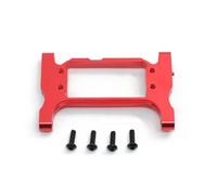 Parti Rc Per Traxxas Per TRX4 Per TRX6 G500 1/10 Supporto Servo Anteriore In Lega Alluminio Telaio Traversa Sterzo RC Crawler Auto Ricambi Riparazioni(Red)