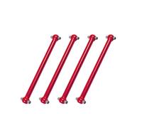 Parti Rc Per WLtoys Per HSP A979 A949 A959 A969 K929 Per Himoto 1:18 E18 Spino Parti Aggiornamento F/R Metallo Dogbone A959-07 4 Pezzi RC Auto(Red)
