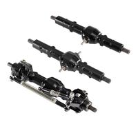 Parti RC Per WPL B16 B36 Per FAYEE Per JJRC Altri Accessori Per Auto RC A Sei Ruote Motrici In Per Scala 1/16 Gruppi Di Assali Anteriori Centrali Posteriori In Metallo(Black,Set)