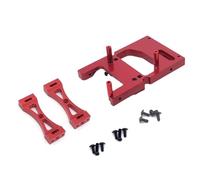 Parti Rc Per WPL C14 C24 B14 B24 Per MN D90 Per MN99S Supporto Per Servo In Metallo Trave Set Di Travi Trasversali Aggiornamenti Per Auto RC Parti Accessori(Red)