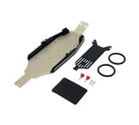 Parti Ricambi RC Per LOSI 1/24 Micro-B 2WD Per BUGGY Pavimento Lastra Seconda RC Auto Metallo Aggiornamenti Modifiche Parti Accessori(Black)