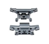 Parti Ricambi RC Per MJX Per Hyper Go 10270B 10280B 10208 V2 1/10 Piastre Ponte Ammortizzatori Metallo Parti Aggiornamento Per Auto RC Anteriori Posteriori Accessori(Gray)