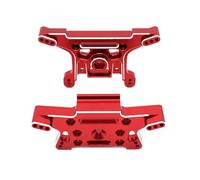 Parti Ricambi RC Per MJX Per Hyper Go 10270B 10280B 10208 V2 1/10 Piastre Ponte Ammortizzatori Metallo Parti Aggiornamento Per Auto RC Anteriori Posteriori Accessori(Red)