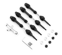 Parti Ricambi RC Per Traxxas Per Rustler Per Stampede Per VXL Per 4X4 6851R 6852R 1/10 4 Pezzi/2 Pezzi Albero Di Trasmissione Anteriore E Posteriore In Acciaio(Front rear)