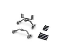 Parti Ricambi RC Per WPL Per C24 C14 C14K C24K Tirante Metallo Base Servo Supporto Di Montaggio RC Auto Camion Ricambi Aggiornamenti Parti(Gray)