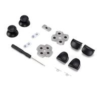 Parti Ricambio per Controller , Pulsanti in Gomma Conduttiva in Silicone con Copritastiera a Bilanciere/ L1 L2 R1 R2 Copritastiera/Molla/Cacciavite, Kit Parti Ricambio per Riparazione