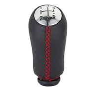 Parti Ricambio Pomello Del Cambio A 5 Velocità, Leva Del Cambio Con Testa A Bastoncino, Maniglia Per Renault Laguna, Per Megane 2, Per Clio 3, Per Scenic 2(Red stitching)