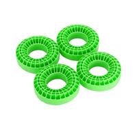 Parti Riparazione RC 1/10 Accessori Per Auto RC Crawler Pneumatici Da 1,9" Con Inserto In Gomma Siliconica In Schiuma Per Cerchi Da 118-122 Mm (diametro Esterno 4,75")(Green)